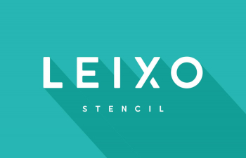 Leixo Stencil - Free Font