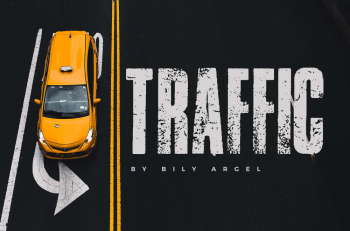 Traffic - Free Grunge Font