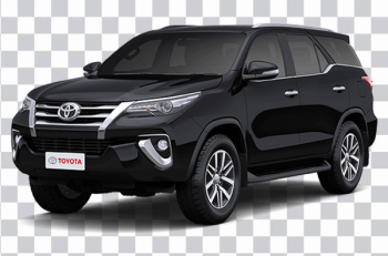 Toyota Fortuner Black, SUV, 4x4