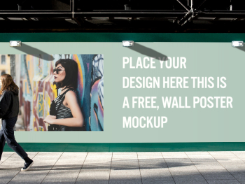 Wall Poster Mockup