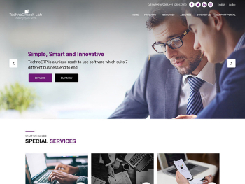 Software Company Website