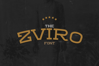 Zviro - Free Slab Font