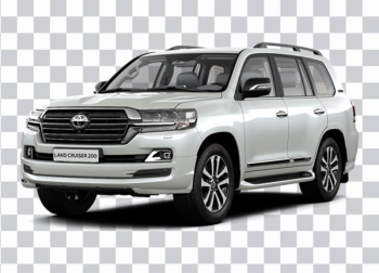 White 2016 Toyota Land Cruiser