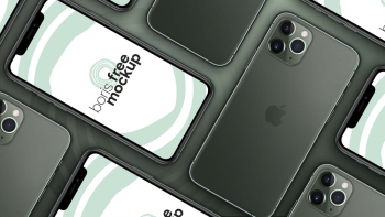 Free Multiple iPhone 11 Pro Max Mockup (PSD)