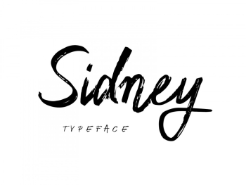 Sidney Script Free Typeface - Free Fonts