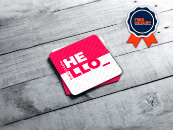 Free Business Card PSD Mockup Template Download