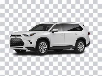 2024 Toyota Grand Highlander, SUV, Luxury Car, best SUV, Luxury, white car