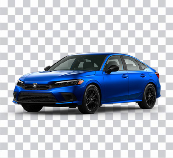 Blue Honda Civic, Sports, Civic 2025