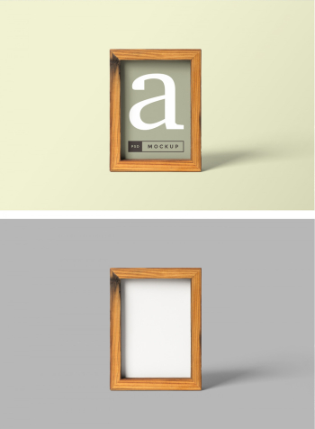 Wood Frame Mockup