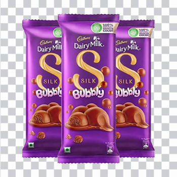 Chocolate bar, Cadbury Dairy Milk Cadbury Dairy Milk, milk, purple, Silk Bubbly, food png – PngNest