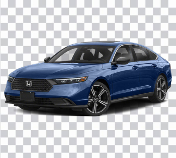 2023 Honda Accord Hybrid, Nuova Honda Accord blue, luxury sedan