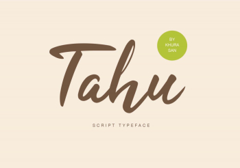 Tahu - Free Script Font