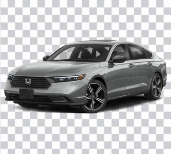 2023 Honda Accord Hybrid, Nuova Honda Accord grey, luxury sedan, full size luxury car png – PngNest