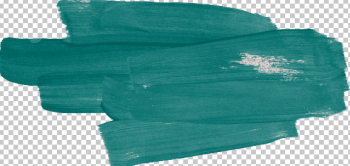 Green Brush Stroke