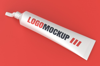 Tube mockup - PSD template