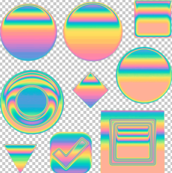 Holo Tumblr Vaporwave Aesthetic - Circle Holo Tumblr Vaporwave Aesthetic - Circle