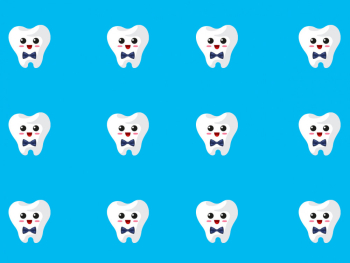 Teeth Background - PSD template