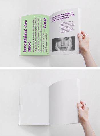 Magazine PSD Mockup