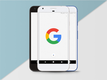 Google Pixel Psd Mockup