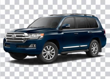 Blue 2017 Toyota Land Cruiser, LC 200