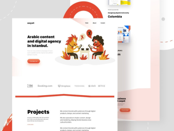 Agency Home-page Concept