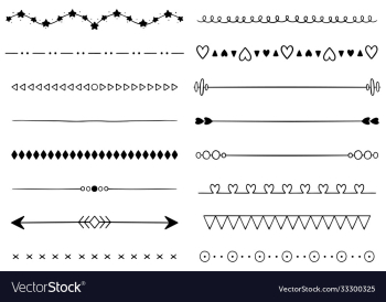 0001 hand drawn dividers