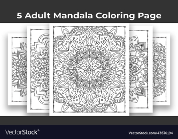 05 adult mandala coloring page for kdp