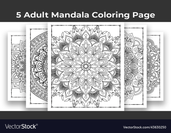 05 adult mandala coloring page for kdp