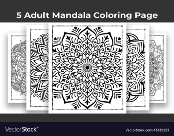 05 adult mandala coloring page for kdp