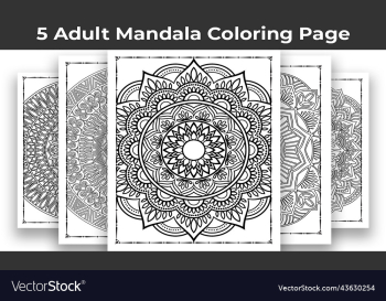 05 adult mandala coloring page for kdp