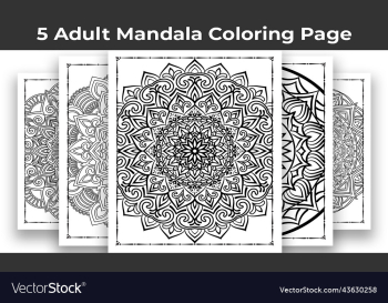 05 adult mandala coloring page for kdp