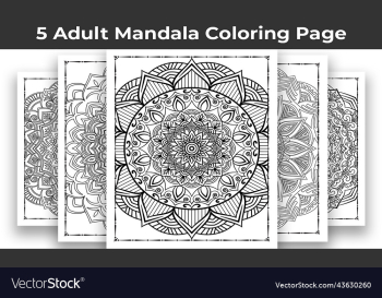 05 adult mandala coloring page for kdp