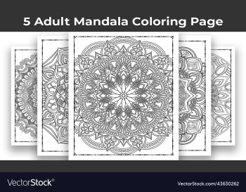 05 adult mandala coloring page for kdp