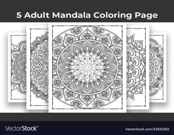 05 adult mandala coloring page for kdp