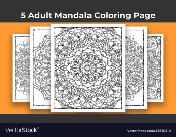 05 adult mandala coloring page for kdp