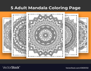 05 adult mandala coloring page for kdp