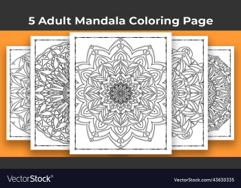 05 adult mandala coloring page for kdp