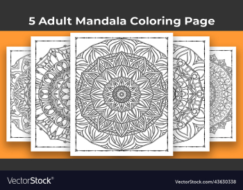 05 adult mandala coloring page for kdp