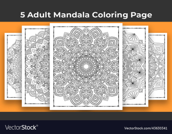 05 adult mandala coloring page for kdp