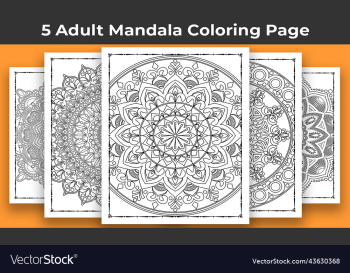 05 adult mandala coloring page for kdp