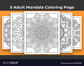 05 adult mandala coloring page for kdp