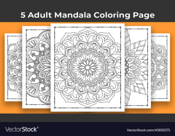 05 adult mandala coloring page for kdp