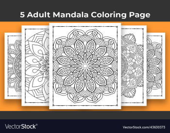 05 adult mandala coloring page for kdp