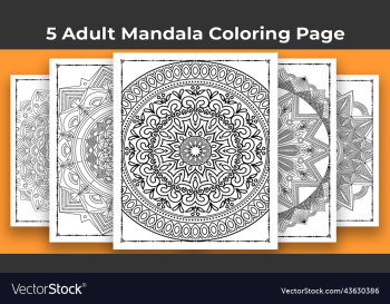 05 adult mandala coloring page for kdp