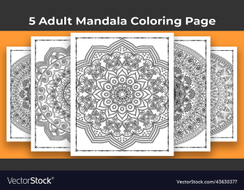 05 unique adult mandala coloring page for kdp inte