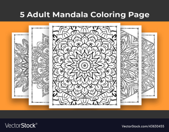 05 unique adult mandala coloring page for kdp inte