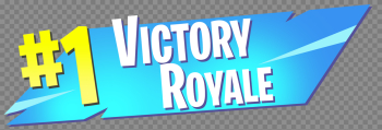 1 Victory Royale Png Logo Transparent High Resolution Clipart ...