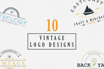 10 Vintage Logo Designs 10 Vintage Logo Designs