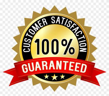 100 Customer Satisfaction Guaranteed