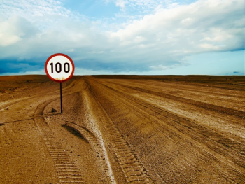 100 Speed Limited in Barren Area 100 Speed Limited in Barren Area